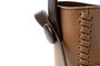Vince Camuto Pantheon - Mink Borsos bandolera de piel de polivinilo en color visón